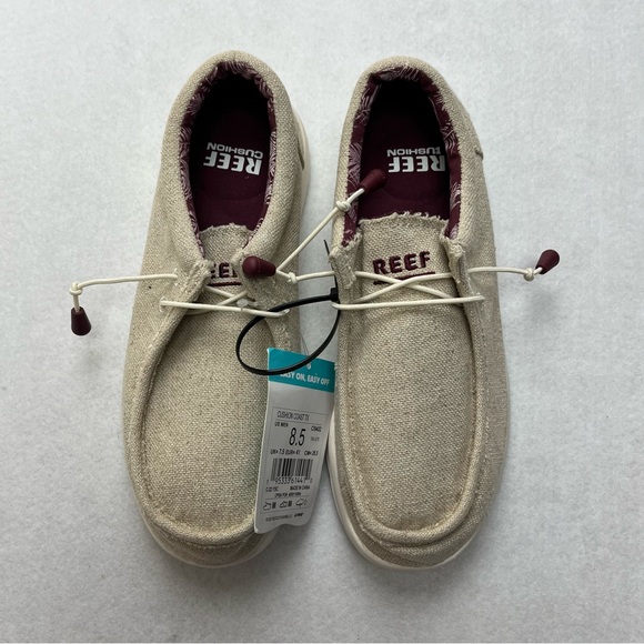 Reef Cushion Coast TX Men's Shoes Tan Jute Size 8.5 New CI9402 - Picture 2 of 6